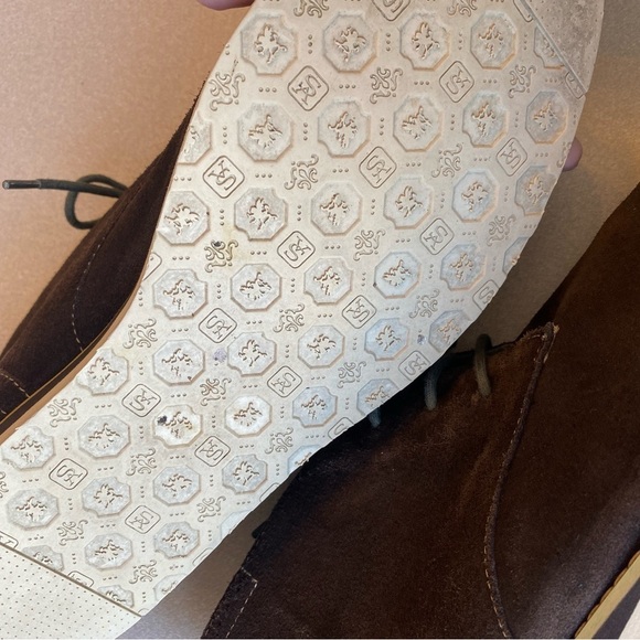 Stacy Adams Dark Brown Suede Chukka Style Boots - Picture 8 of 8